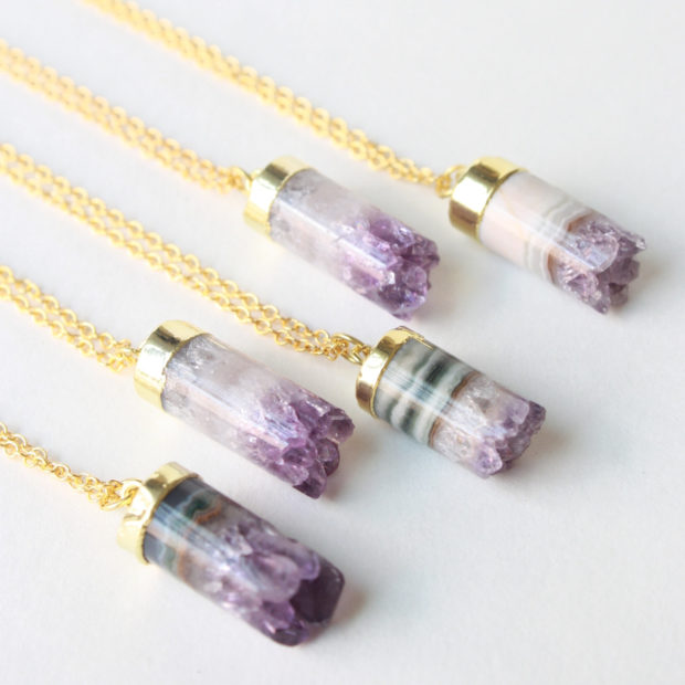 15 Irresistible Handmade Amethyst Jewelry Designs You'll Fall In Love With (11)