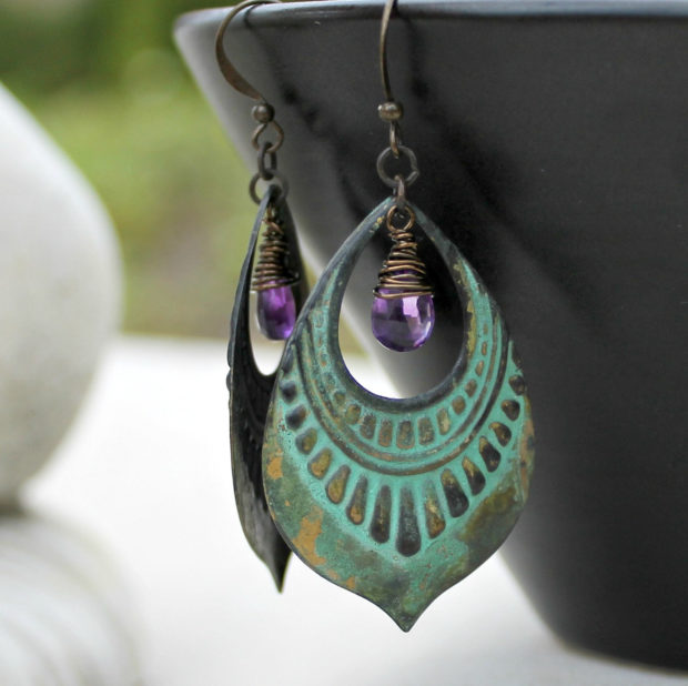 15 Irresistible Handmade Amethyst Jewelry Designs You'll Fall In Love With (9)