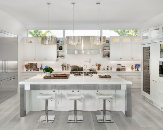 15 Stunning Grey Kitchen Floor Design Ideas
