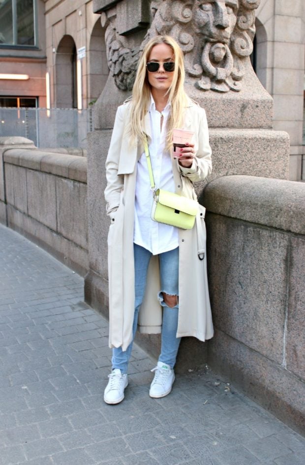 18 Fall Comfortable and Chic Outfits with Sneakers (Part 2)