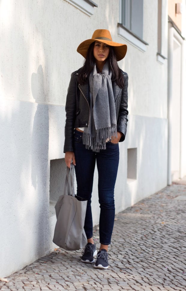 18 Fall Comfortable and Chic Outfits with Sneakers (Part 2)