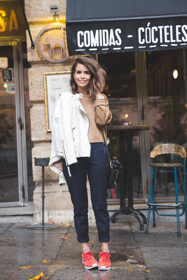18 Fall Comfortable and Chic Outfits with Sneakers (Part 1)