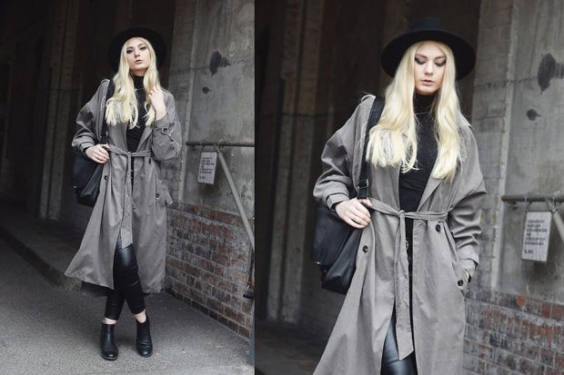 18 Chic Fall Outfit Ideas with A Black Hat