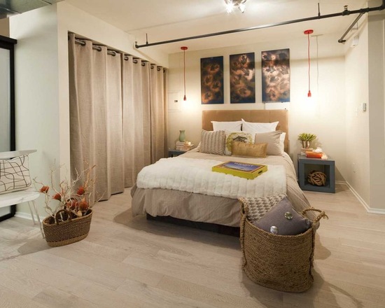 18 Urban Loft Style Bedroom Design Ideas