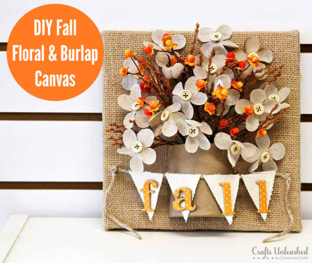 18 Creative DIY Burlap Fall Decorations