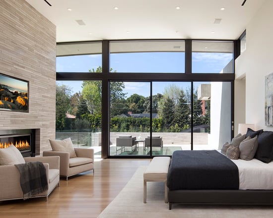 21 Impressive Master Bedroom Design Ideas with Fireplaces