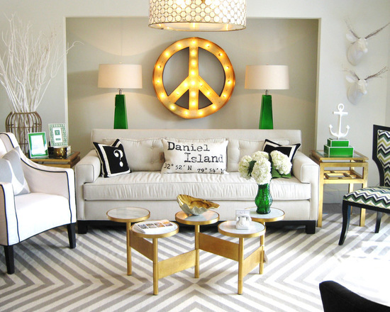 16 Awesome Retro Inspired Living Room Design and Decor Ideas