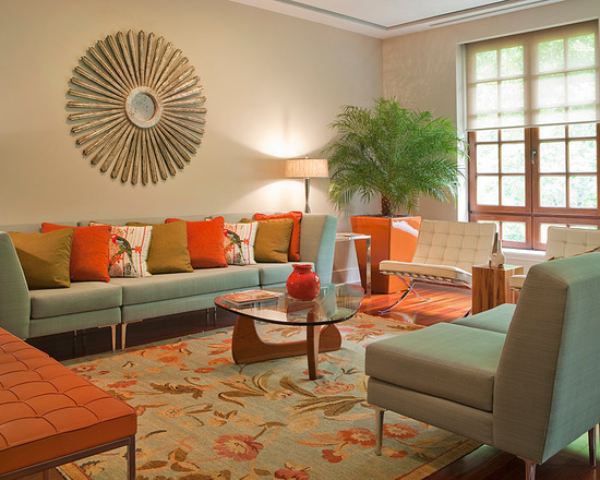 16 Awesome Retro Inspired Living Room Design and Decor Ideas