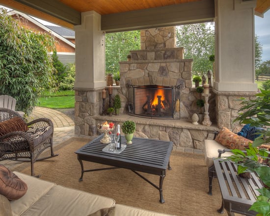 18 Patio Fireplace Design Ideas for Your Outdoor Space