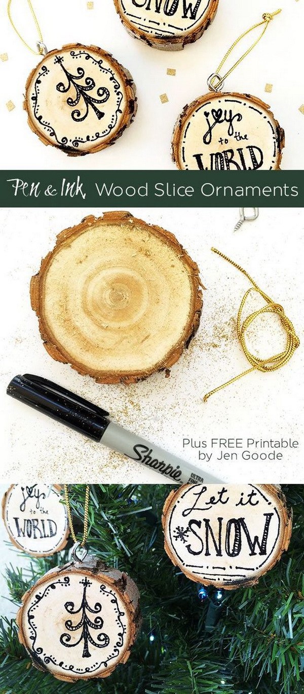 DIY Christmas Tree Ornaments: 17 Great Tutorials and Ideas (Part 1)