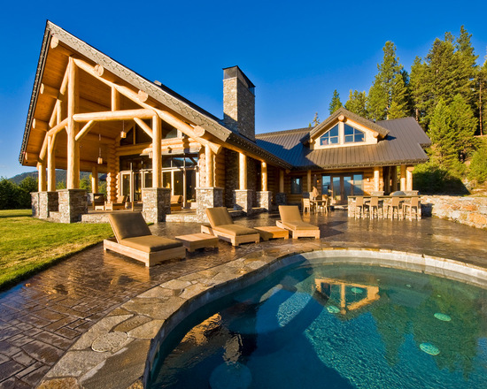 Lodge Style: 20 Stunning Mountain House Design Ideas