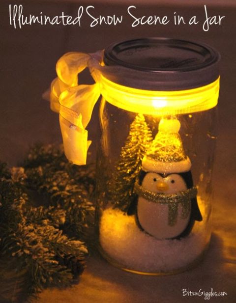 DIY Ideas: 17 Magical Ways to Use Mason Jars This Christmas
