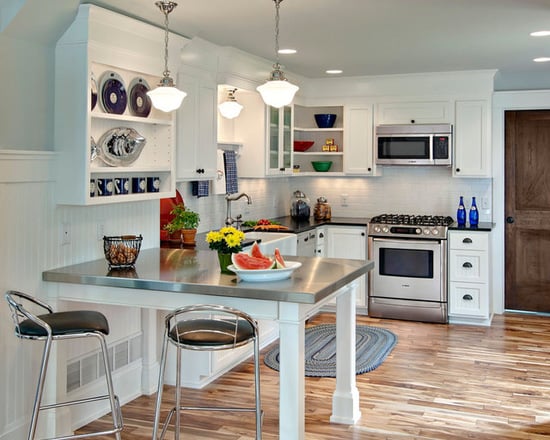 17 functional small kitchen peninsula design ideas - style motivation