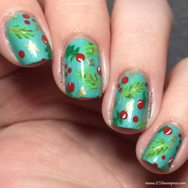 Get Ready for Christmas: 15 Festive Nail Art Ideas