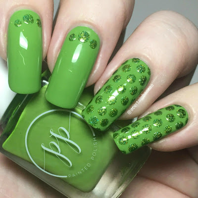 18 Bright Spring Nail Art Ideas in Green Shades