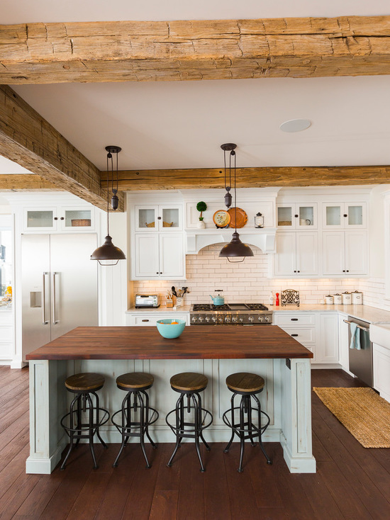 20 Stunning Farmhouse Kitchen Design Ideas