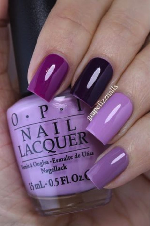 Trendy Purple Nail Ideas