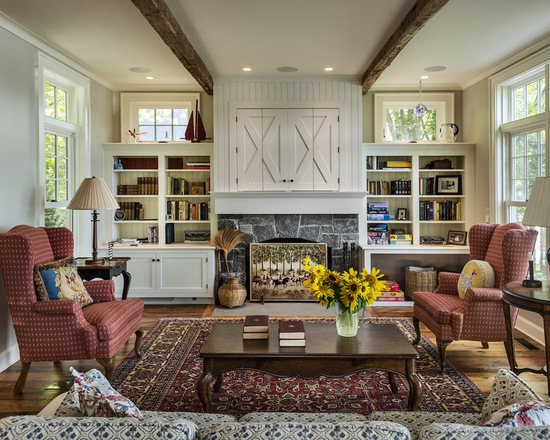 22 Amazing Ideas for How To Style A Farmhouse Living Room