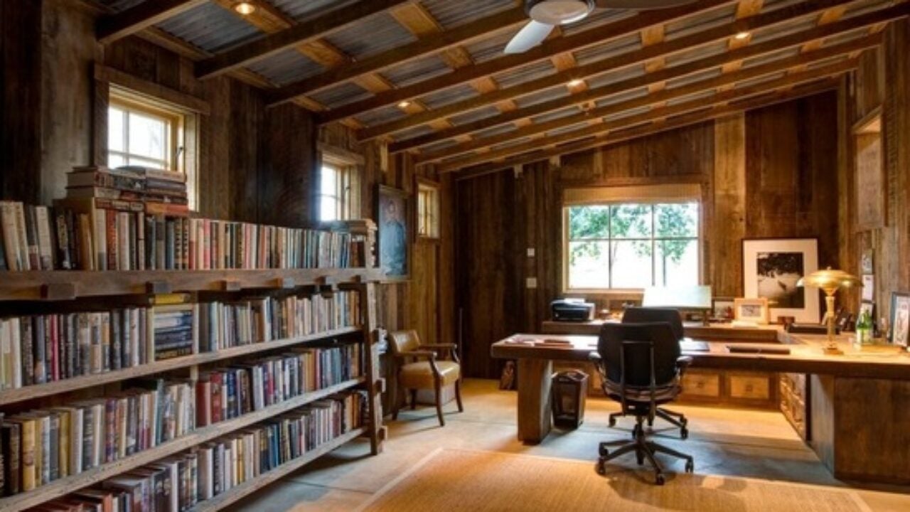 18 Great Cabin Home Office Design Ideas In Rustic Style