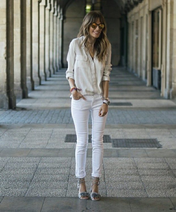 18 Lovely Jeans and Shirts Combos for Chic Summer Look