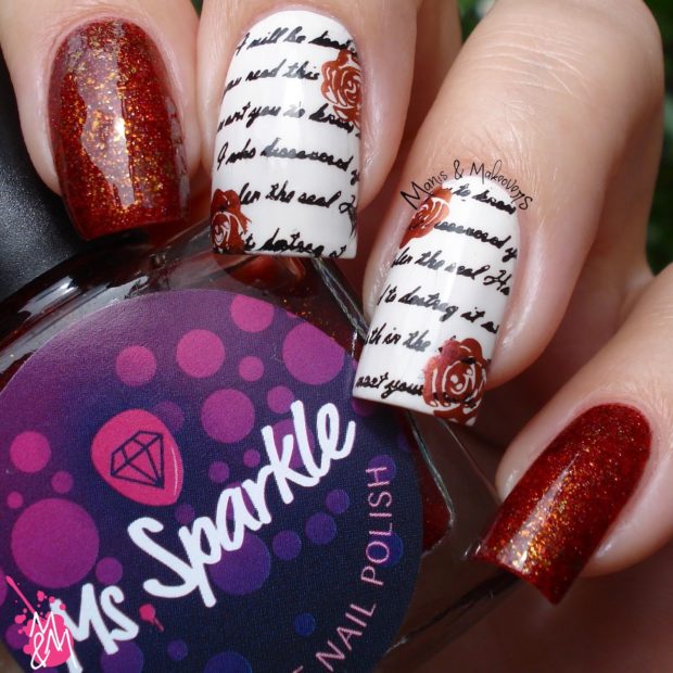 Words on Your Nails: 16 Vintage Nail Art Ideas Inspired By Books