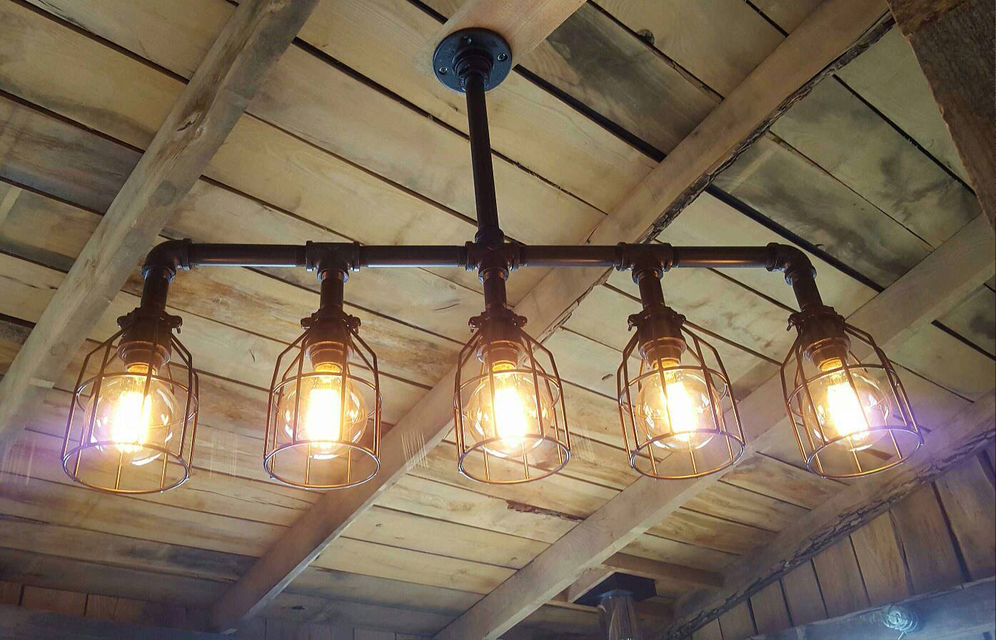 16 Creative Handmade Industrial Lighting Ideas For Your Interior