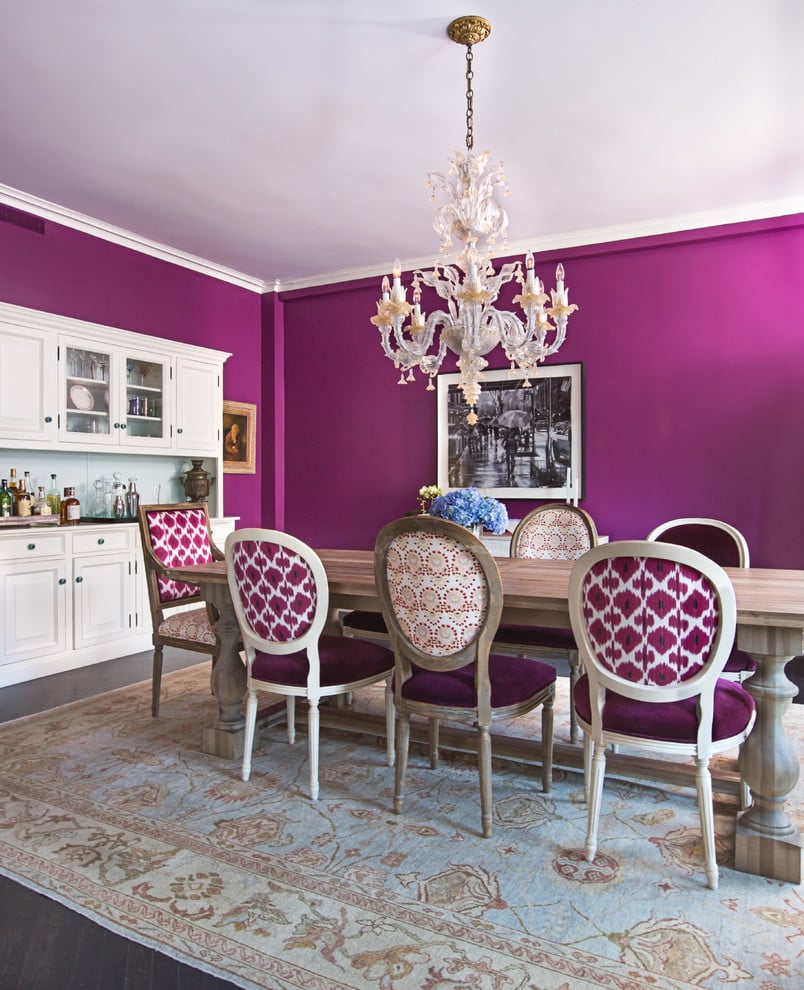 17 Outstanding Eclectic Dining Room Designs Youll Love