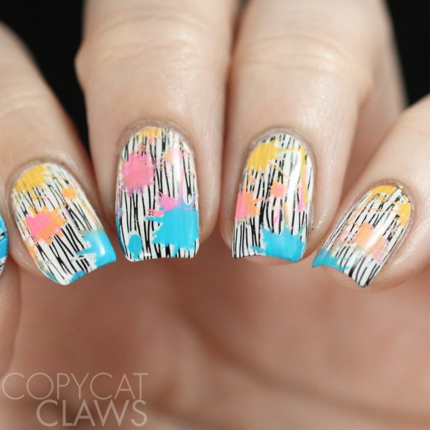 Color Explosions On Your Nails: 14 Creative Nail Art Ideas