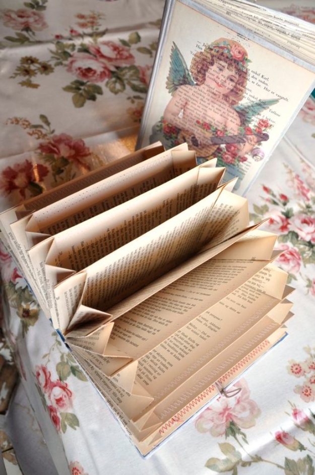 15 Fantastic DIY Ways To Repurpose Old Books