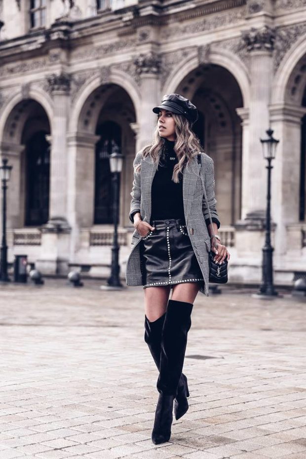 15 Street Style–Inspired Ways to Wear a Mini Skirt This Fall