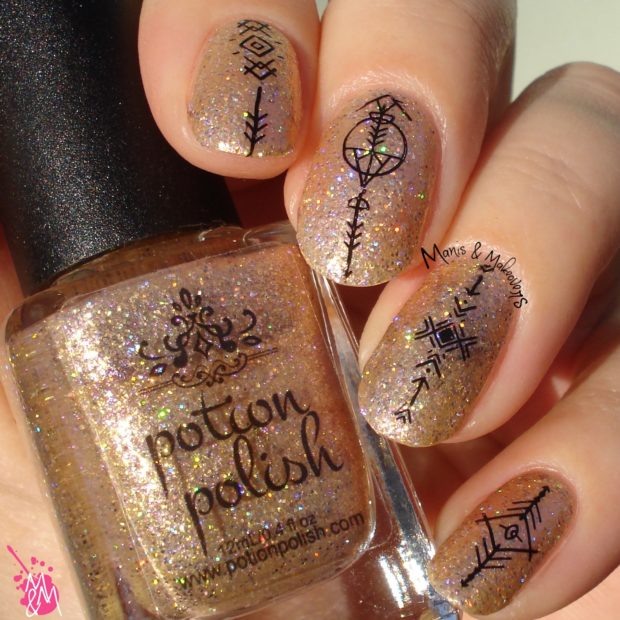 18 Sparkly Ideas for Chic Glitter Nail Art (Part 1)