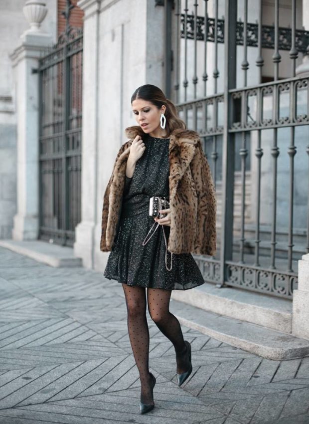 How to Style a Dress and Stay Warm During Winter