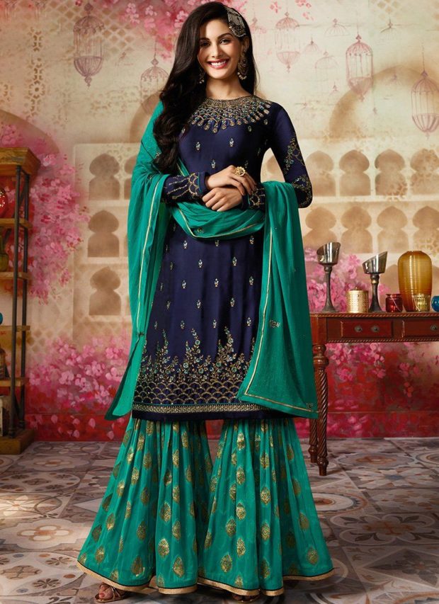 15 Mesmerizing Sharara Suits For Your Indian Wedding