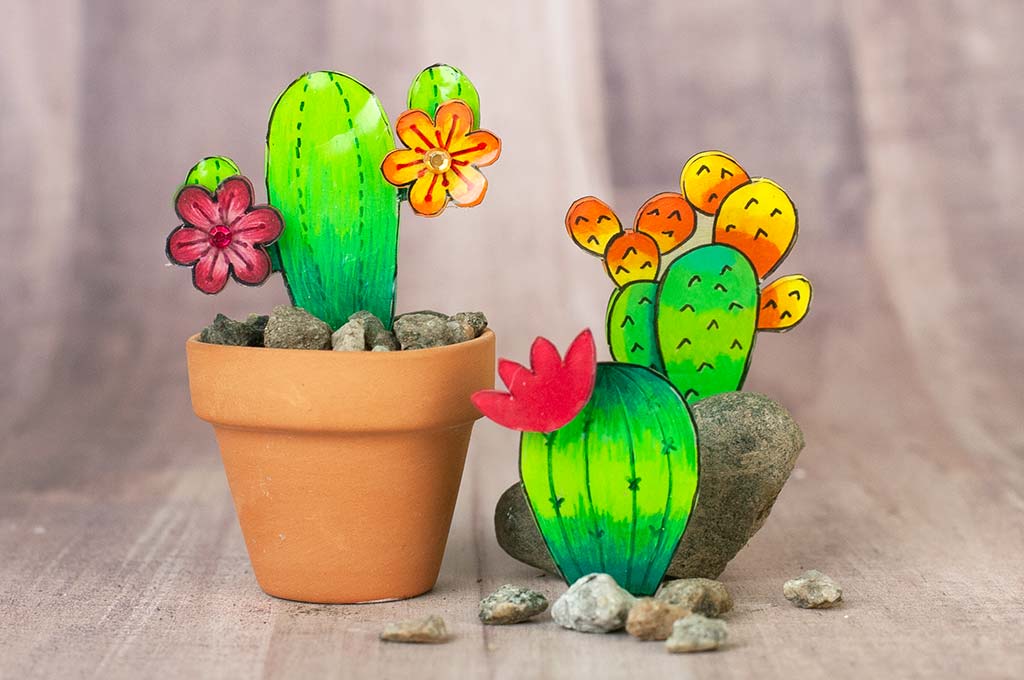 15 Creative Cactus Crafts and Art Projects (Part 1) - Style Motivation