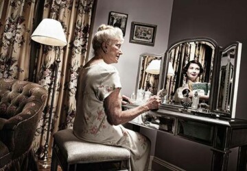 Old People Who See Their Younger Selves In The Mirror - young, reflections, photos, people, old, mirror, fascinating, amazing