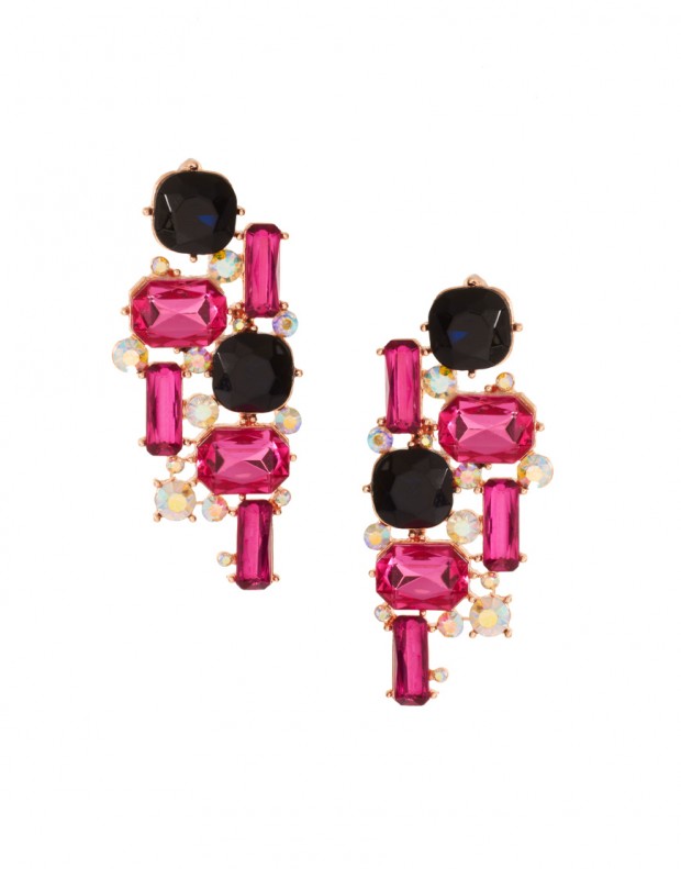 Mixed-Gemstone-Stud-Earrings