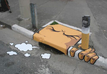 Creative Examples Of Street Art That Will Blow Your Mind - street art, art&architecture, art