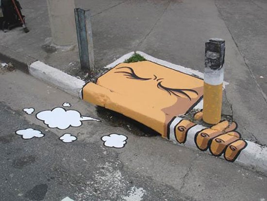 Creative Examples Of Street Art That Will Blow Your Mind - street art, art&architecture, art