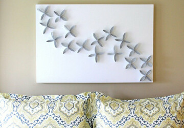 25 DIY Easy And Impressive Wall Art Ideas - wall, ideas, diy, crafts, art