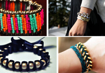 Fashion can be bought, or MADE! 15 DIY Bracelets - fashion, diy, crafts, bracelets