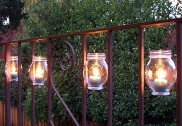 13 DIY Outdoor Lighting Ideas -