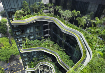 Hotel-as-Garden PARKROYAL on Pickering by WOHA -