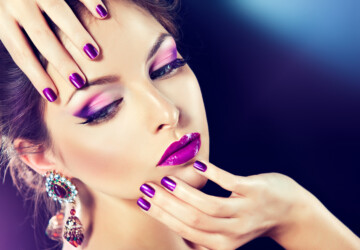 Nail Polish Trends 2013 - violet, trends, polish, nail, face