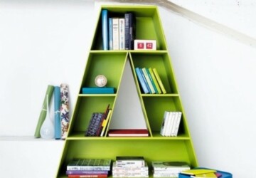 25 Really Cool Kids’ Bookcases And Shelves Ideas - storage for kids books, kids bookshelves, kids bookcases, cool kids bookshelves, bookcase, book storage