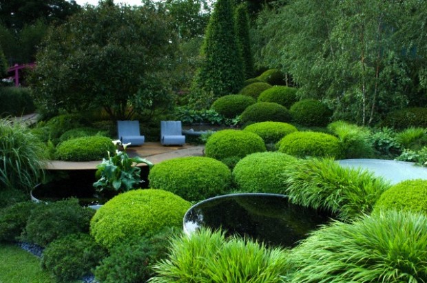 Beautiful gardens