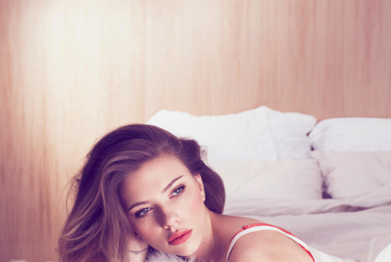 Scarlett Johansson for Marie Claire -