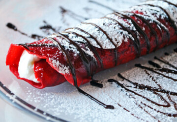 Red Velvet Crêpes - valvet, Red Velvet Crêpes, red