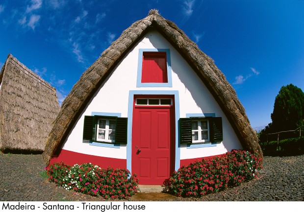 Madeira - Santana - Triangular house