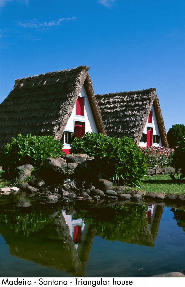 Madeira - Santana - Triangular house