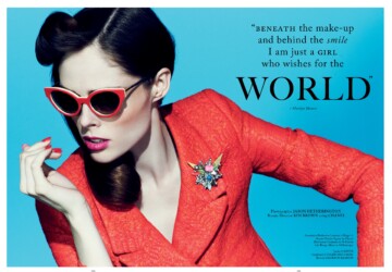 Coco Rocha by Jason Hetherington (Glass #13 Spring 2013) -